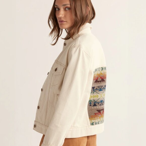 Pendleton Women's Denim Trucker Jacket - Picture 4 of 6